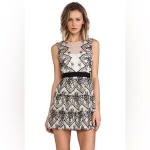 NEW - BCBG Collier lace dress